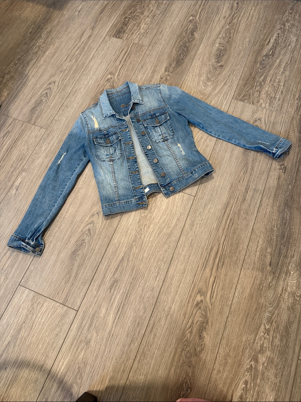 Kut from the Kloth Light Blue Denim Jacket